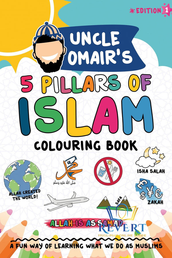 Uncle Omairs Childrens Colouring Books