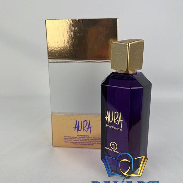 香水(女性用) AURA Pour Femme 100ml Eau de Parfum AURA POUR FEMME EDP - 100 ML (3.4oz) BY GRANDEUR – Oriental