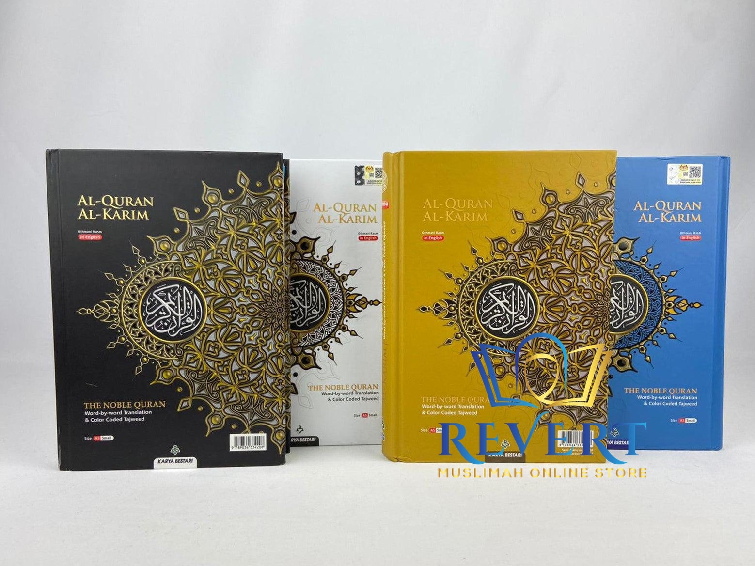 SMALL A5 -Quran Al Kareem, Word For Word Trans, C. Coded, Tajweed Rules-(Maqdis) - Foto 4