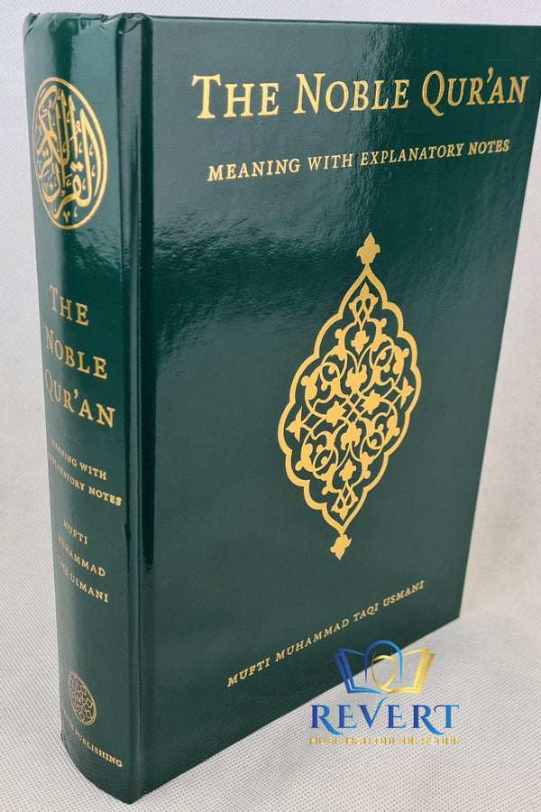 Standard Noble Quran In Arabic English Mufti Taqi Usmani Turath Publication HB